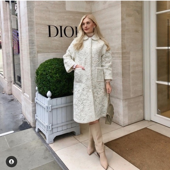 ZARA Structured Wool Blend Coat - Picture 4 of 16